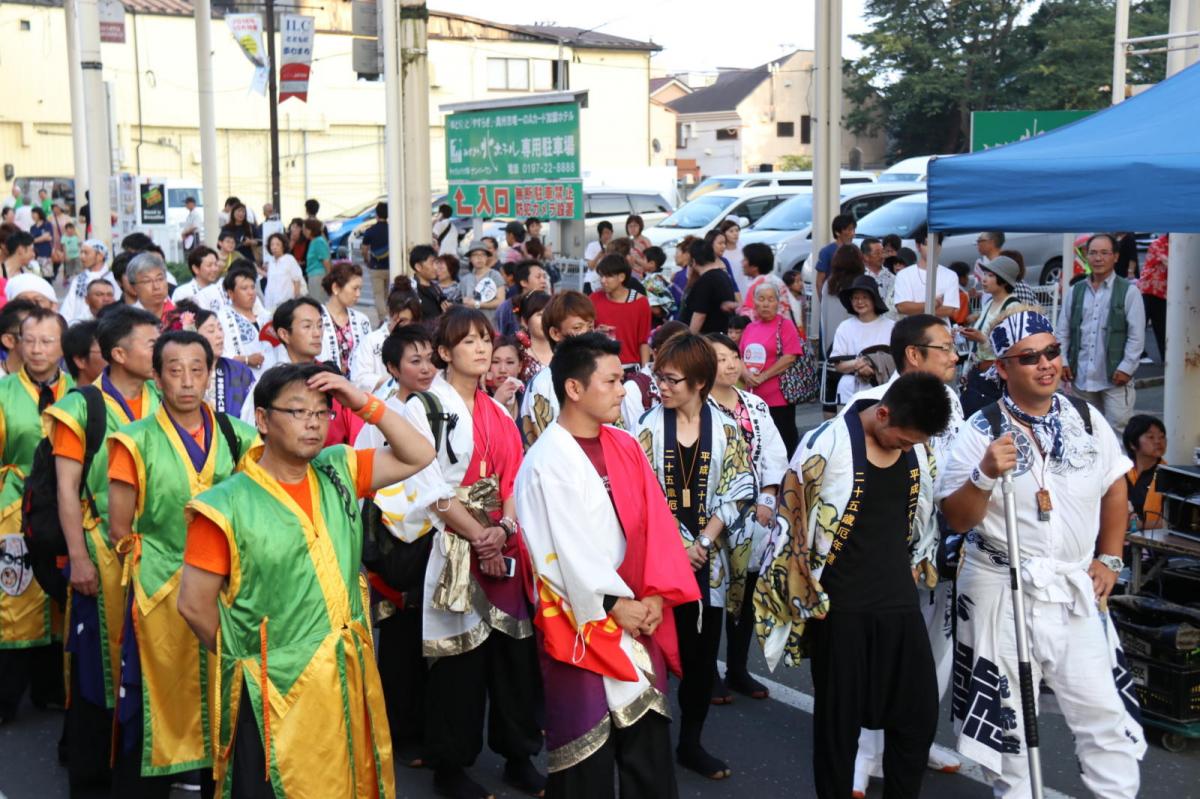 奥州水沢夏まつり2016 子供みこし・地方太鼓・干支和まつり・水沢ざっつぁかまつり 2016/08/06
