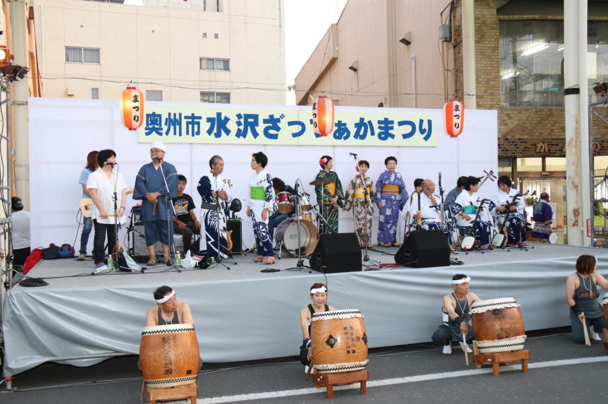 奥州水沢夏まつり2016 子供みこし・地方太鼓・干支和まつり・水沢ざっつぁかまつり 2016/08/06
