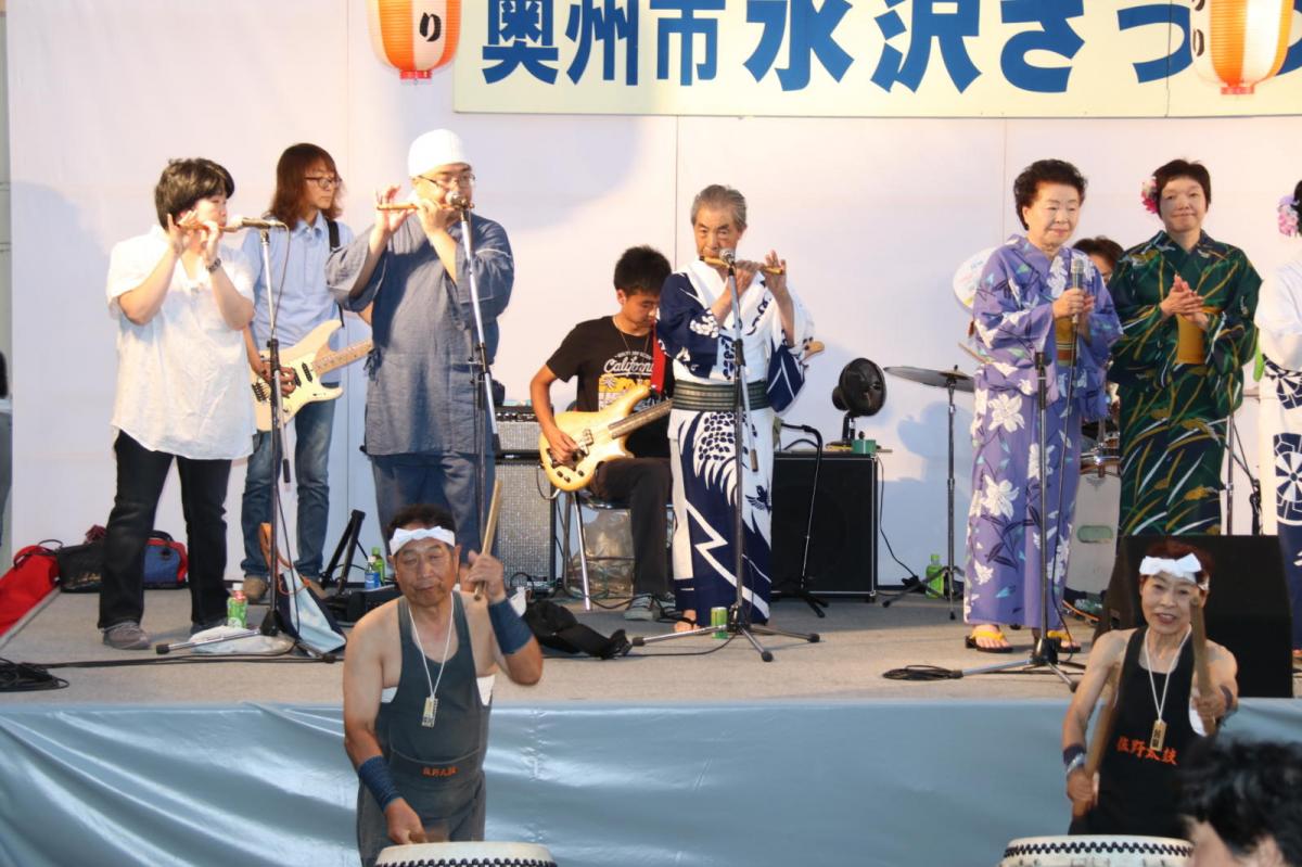 奥州水沢夏まつり2016 子供みこし・地方太鼓・干支和まつり・水沢ざっつぁかまつり 2016/08/06