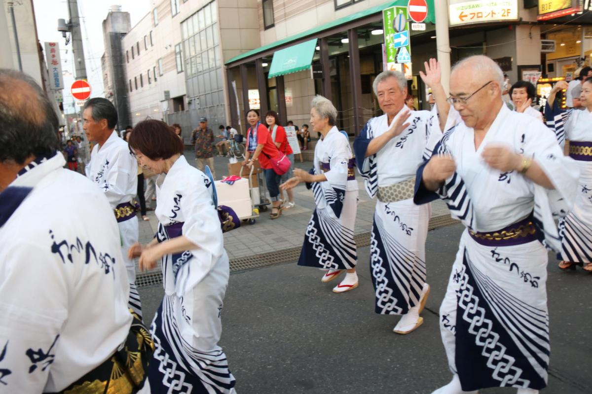 奥州水沢夏まつり2016 子供みこし・地方太鼓・干支和まつり・水沢ざっつぁかまつり 2016/08/06