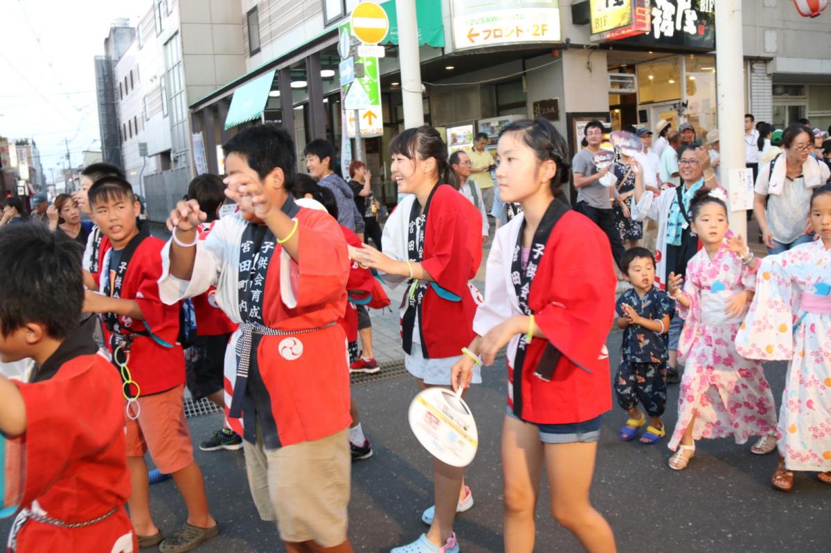 奥州水沢夏まつり2016 子供みこし・地方太鼓・干支和まつり・水沢ざっつぁかまつり 2016/08/06