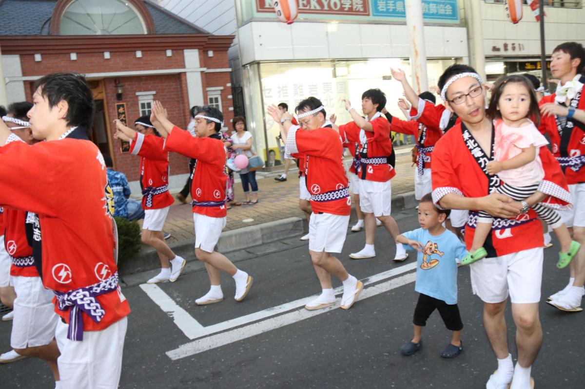 奥州水沢夏まつり2016 子供みこし・地方太鼓・干支和まつり・水沢ざっつぁかまつり 2016/08/06