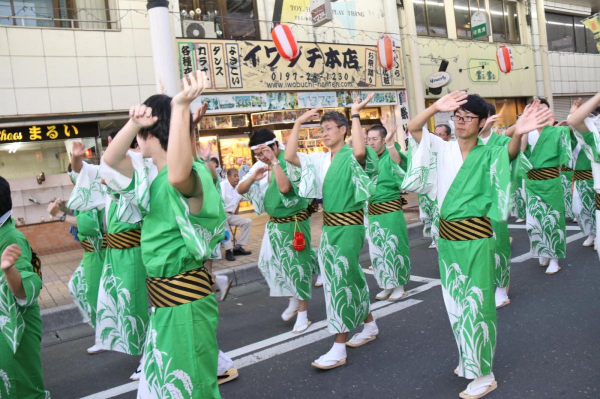 奥州水沢夏まつり2016 子供みこし・地方太鼓・干支和まつり・水沢ざっつぁかまつり 2016/08/06