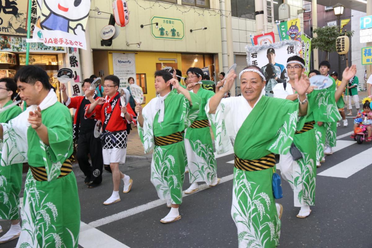 奥州水沢夏まつり2016 子供みこし・地方太鼓・干支和まつり・水沢ざっつぁかまつり 2016/08/06