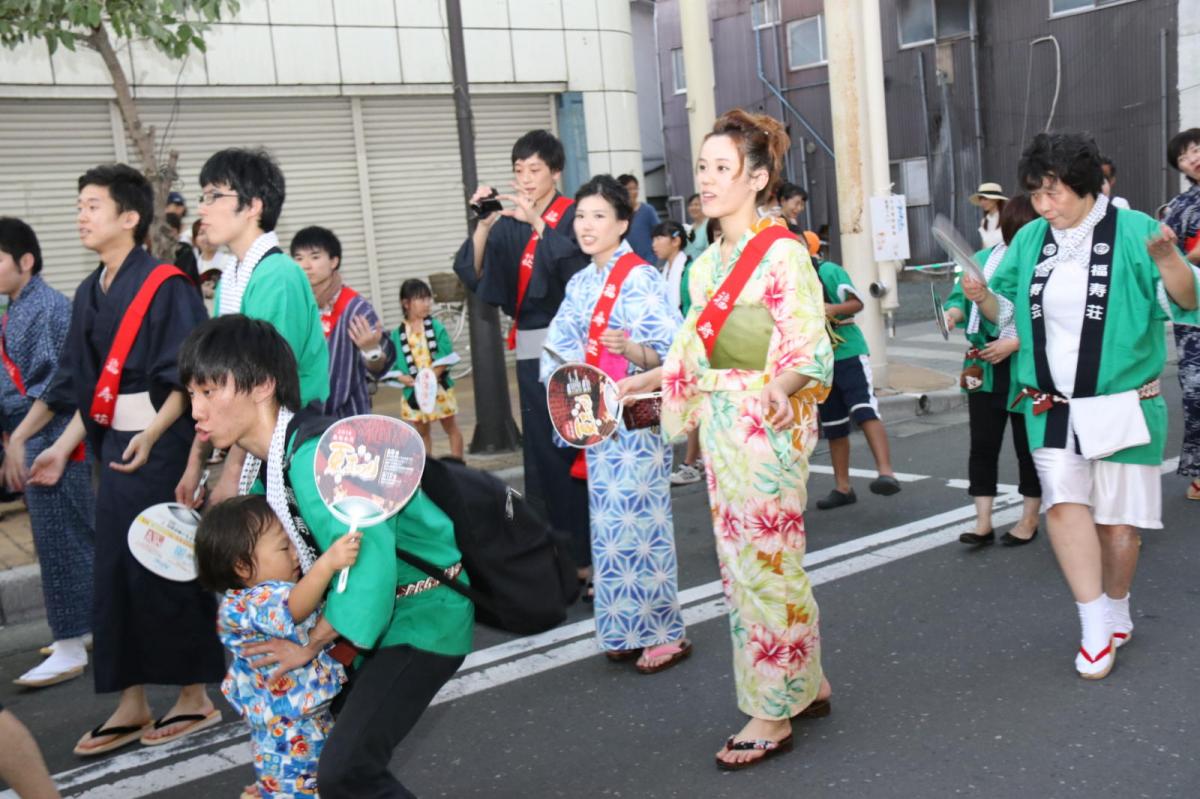 奥州水沢夏まつり2016 子供みこし・地方太鼓・干支和まつり・水沢ざっつぁかまつり 2016/08/06