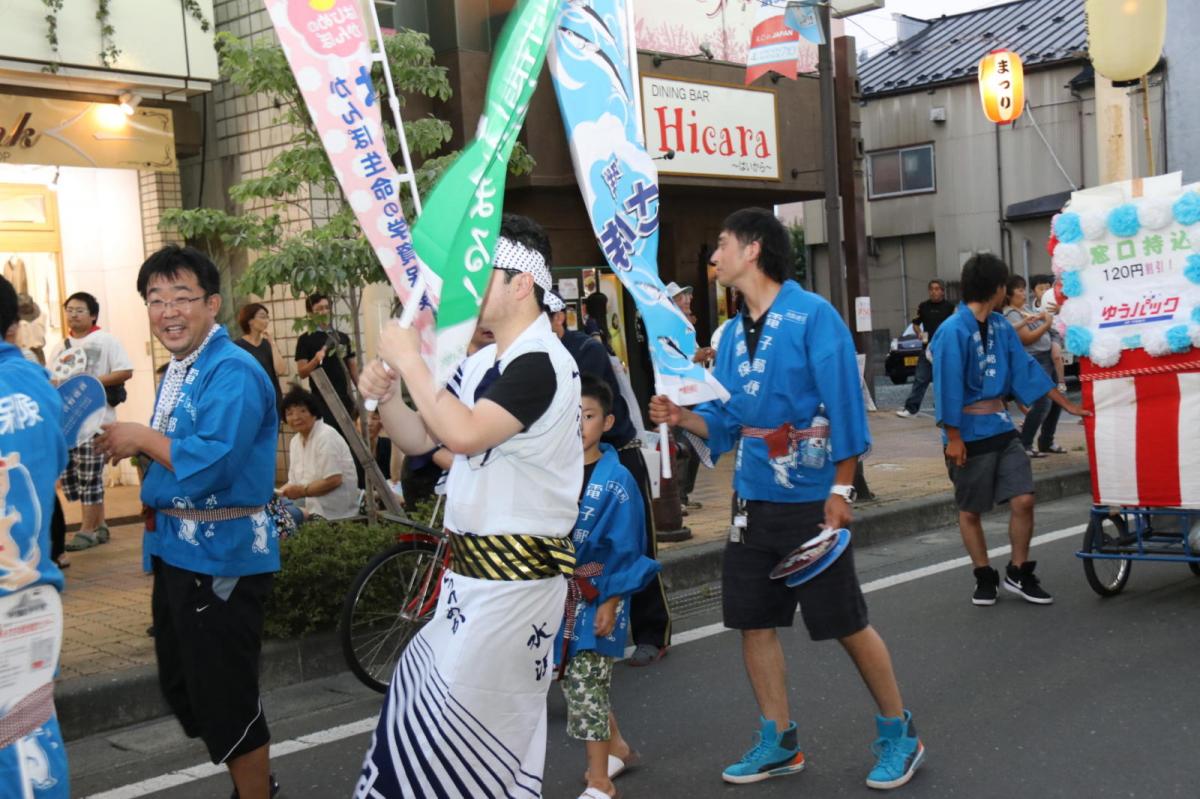 奥州水沢夏まつり2016 子供みこし・地方太鼓・干支和まつり・水沢ざっつぁかまつり 2016/08/06