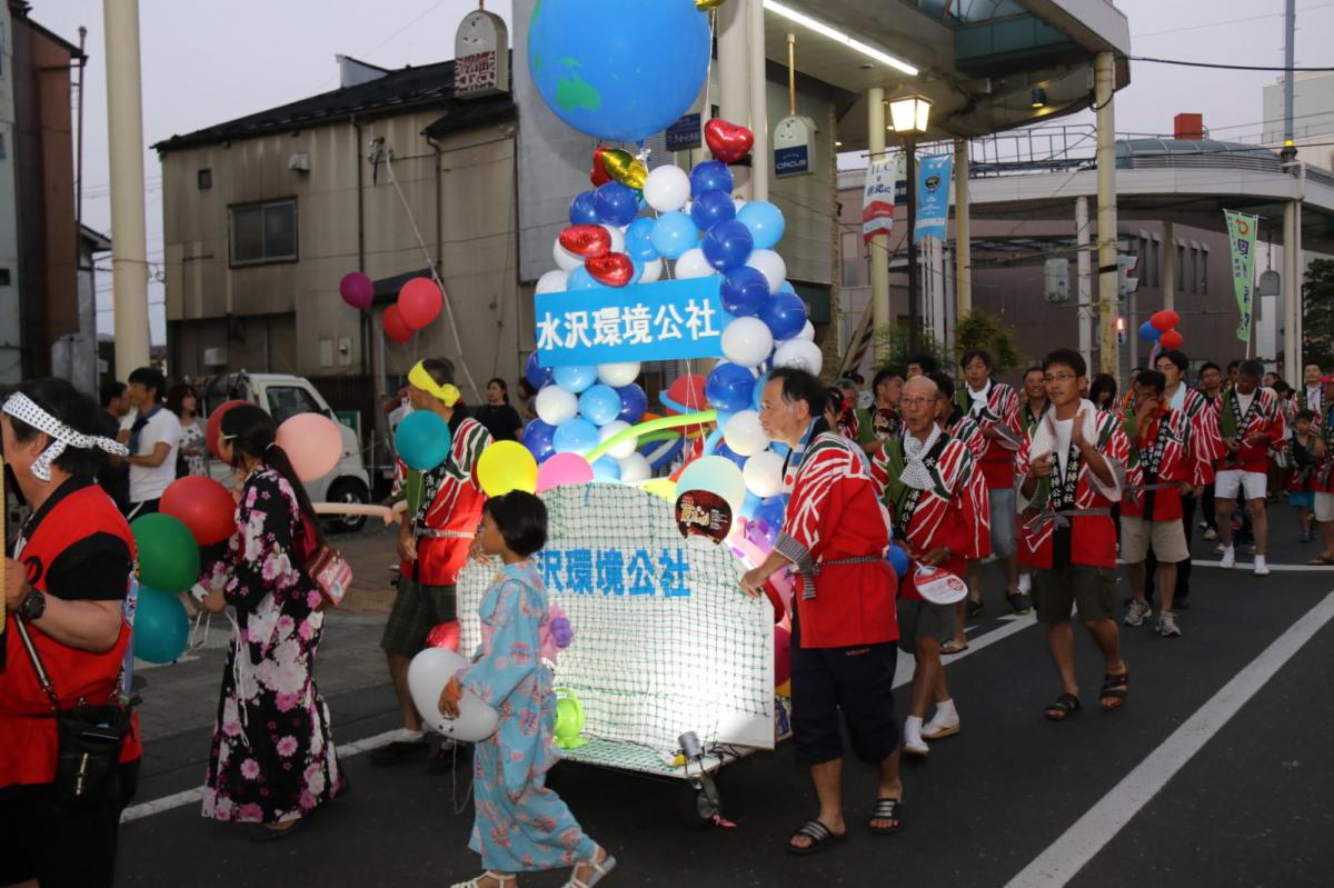 奥州水沢夏まつり2016 子供みこし・地方太鼓・干支和まつり・水沢ざっつぁかまつり 2016/08/06