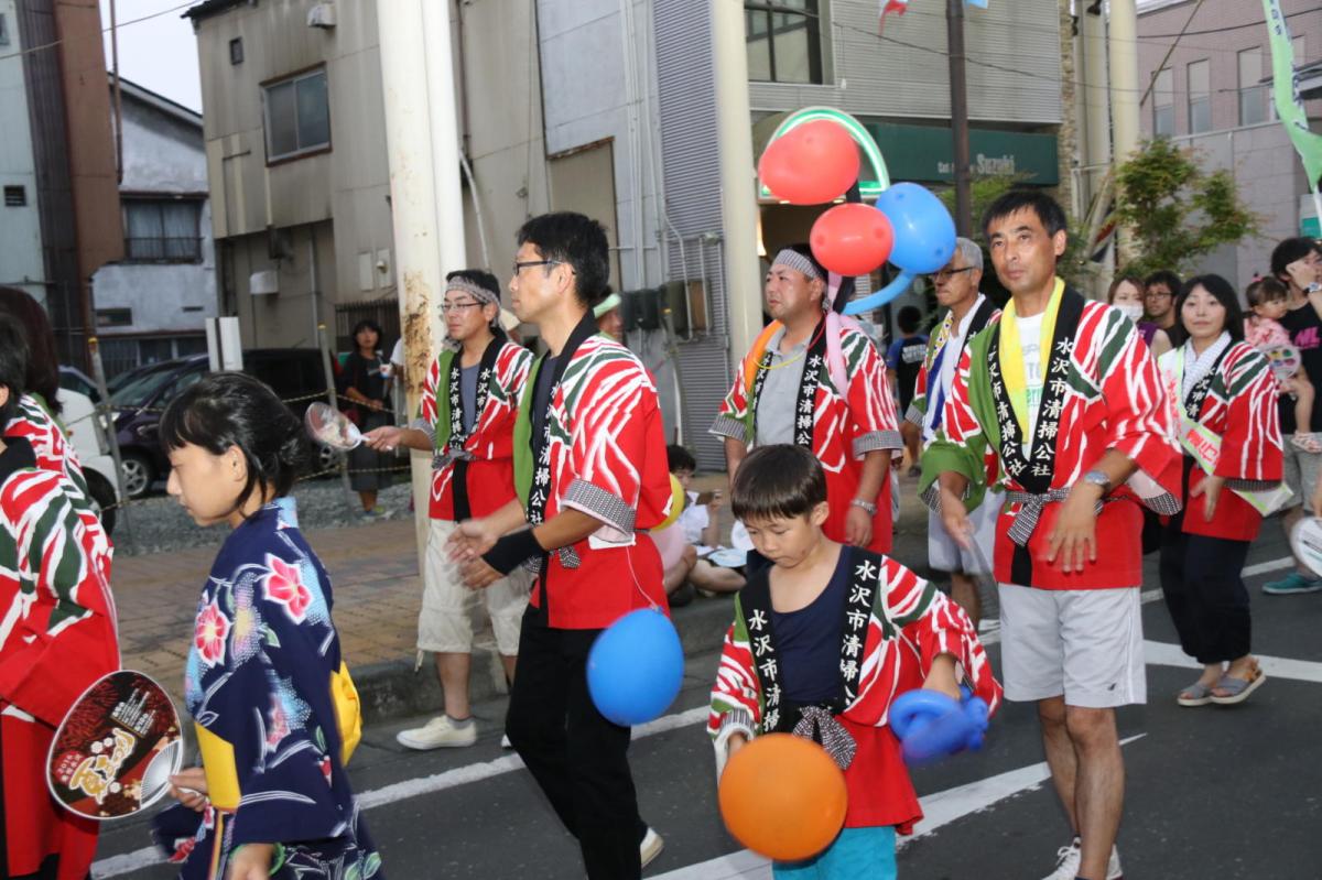 奥州水沢夏まつり2016 子供みこし・地方太鼓・干支和まつり・水沢ざっつぁかまつり 2016/08/06
