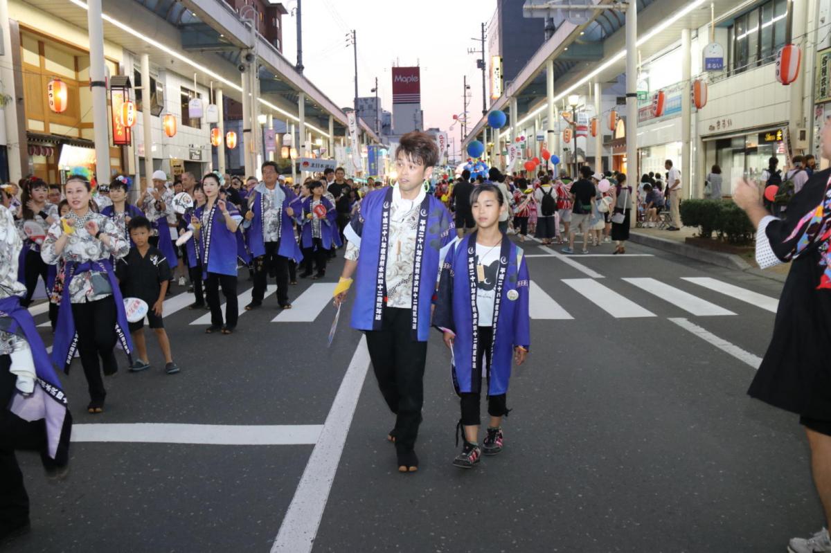 奥州水沢夏まつり2016 子供みこし・地方太鼓・干支和まつり・水沢ざっつぁかまつり 2016/08/06
