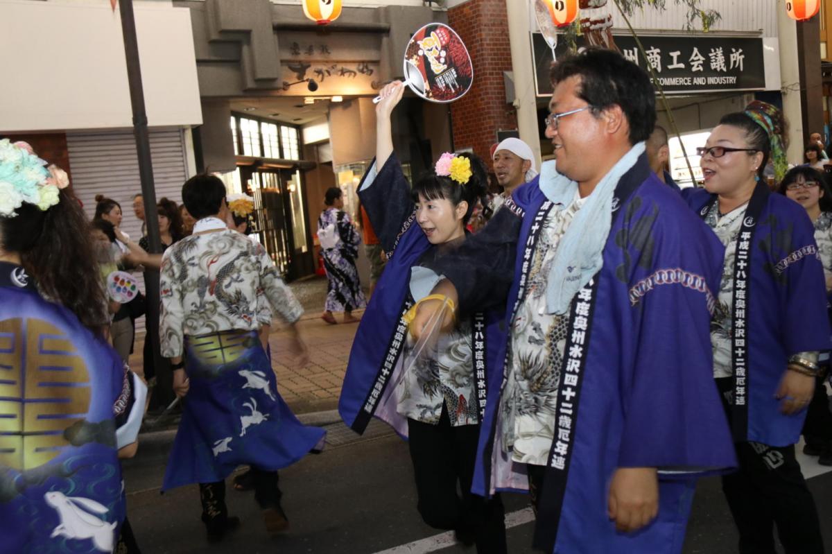 奥州水沢夏まつり2016 子供みこし・地方太鼓・干支和まつり・水沢ざっつぁかまつり 2016/08/06