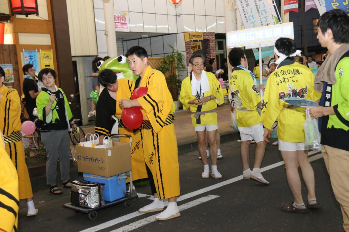 奥州水沢夏まつり2016 子供みこし・地方太鼓・干支和まつり・水沢ざっつぁかまつり 2016/08/06
