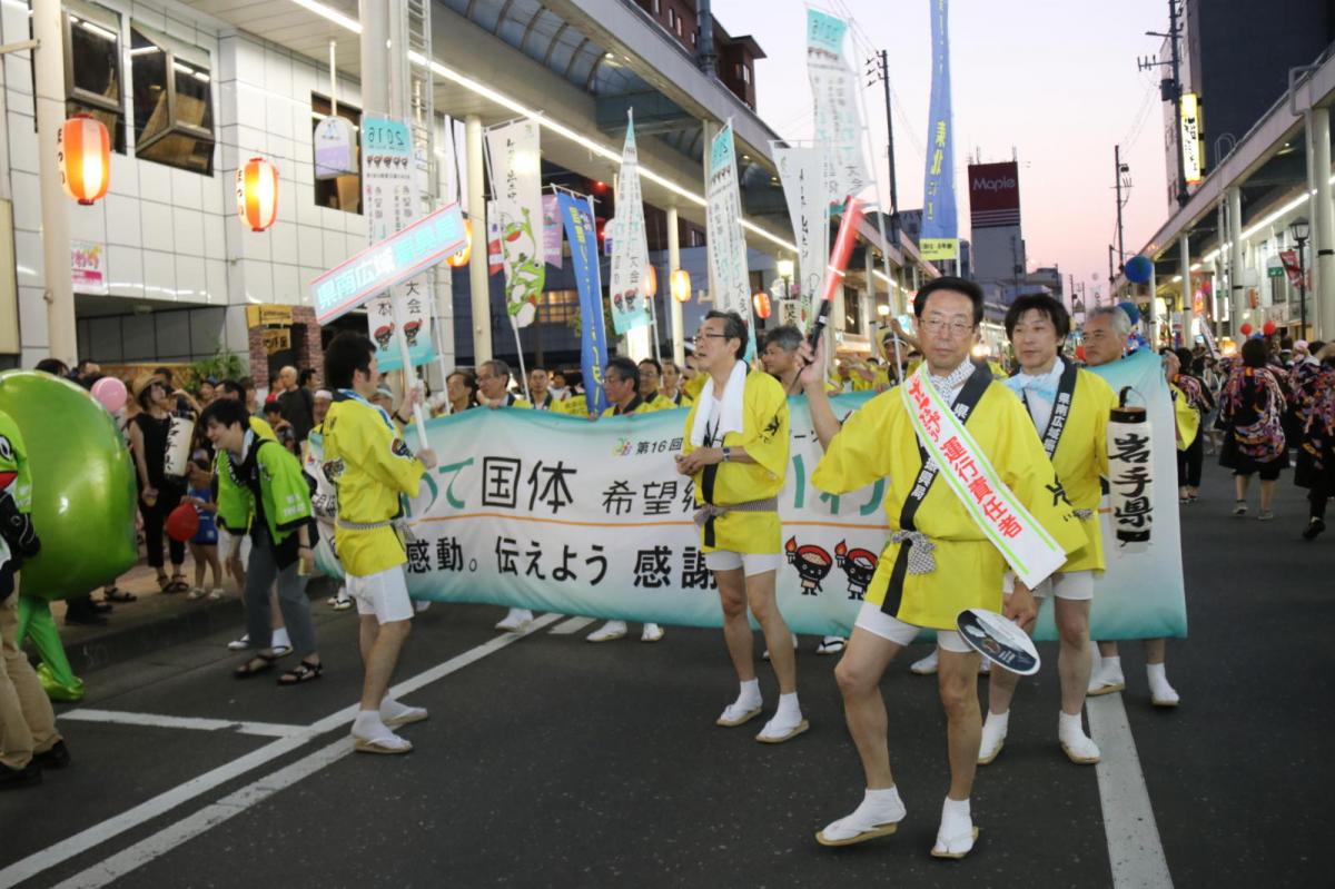 奥州水沢夏まつり2016 子供みこし・地方太鼓・干支和まつり・水沢ざっつぁかまつり 2016/08/06