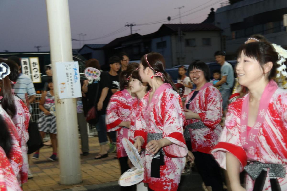 奥州水沢夏まつり2016 子供みこし・地方太鼓・干支和まつり・水沢ざっつぁかまつり 2016/08/06