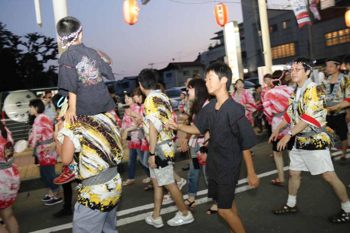 奥州水沢夏まつり2016 子供みこし・地方太鼓・干支和まつり・水沢ざっつぁかまつり 2016/08/06