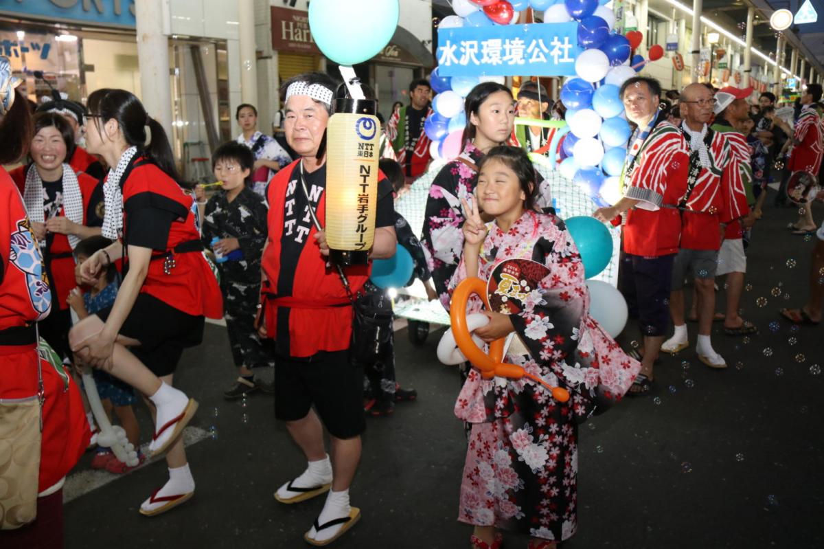 奥州水沢夏まつり2016 子供みこし・地方太鼓・干支和まつり・水沢ざっつぁかまつり 2016/08/06