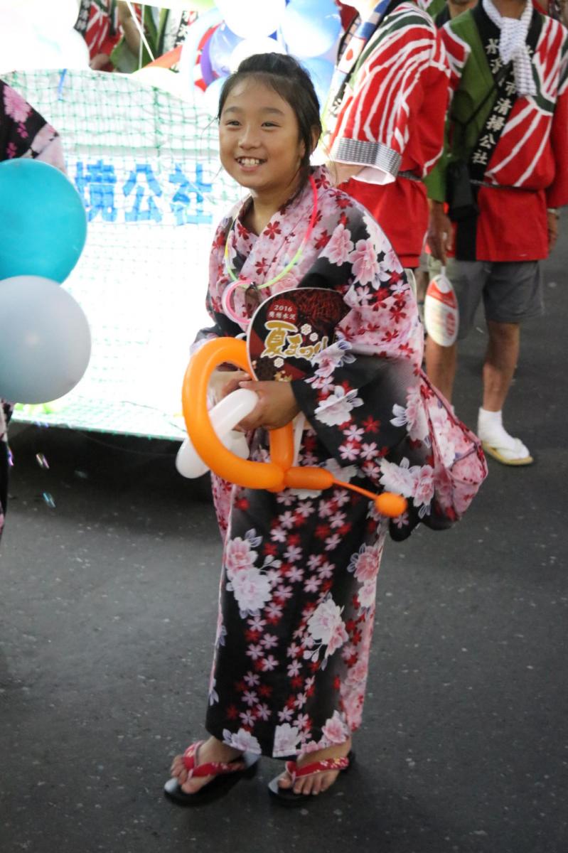 奥州水沢夏まつり2016 子供みこし・地方太鼓・干支和まつり・水沢ざっつぁかまつり 2016/08/06