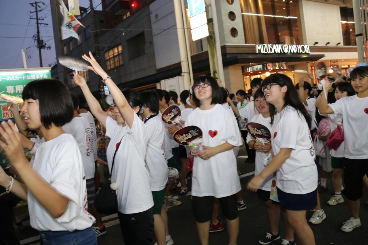 奥州水沢夏まつり2016 子供みこし・地方太鼓・干支和まつり・水沢ざっつぁかまつり 2016/08/06