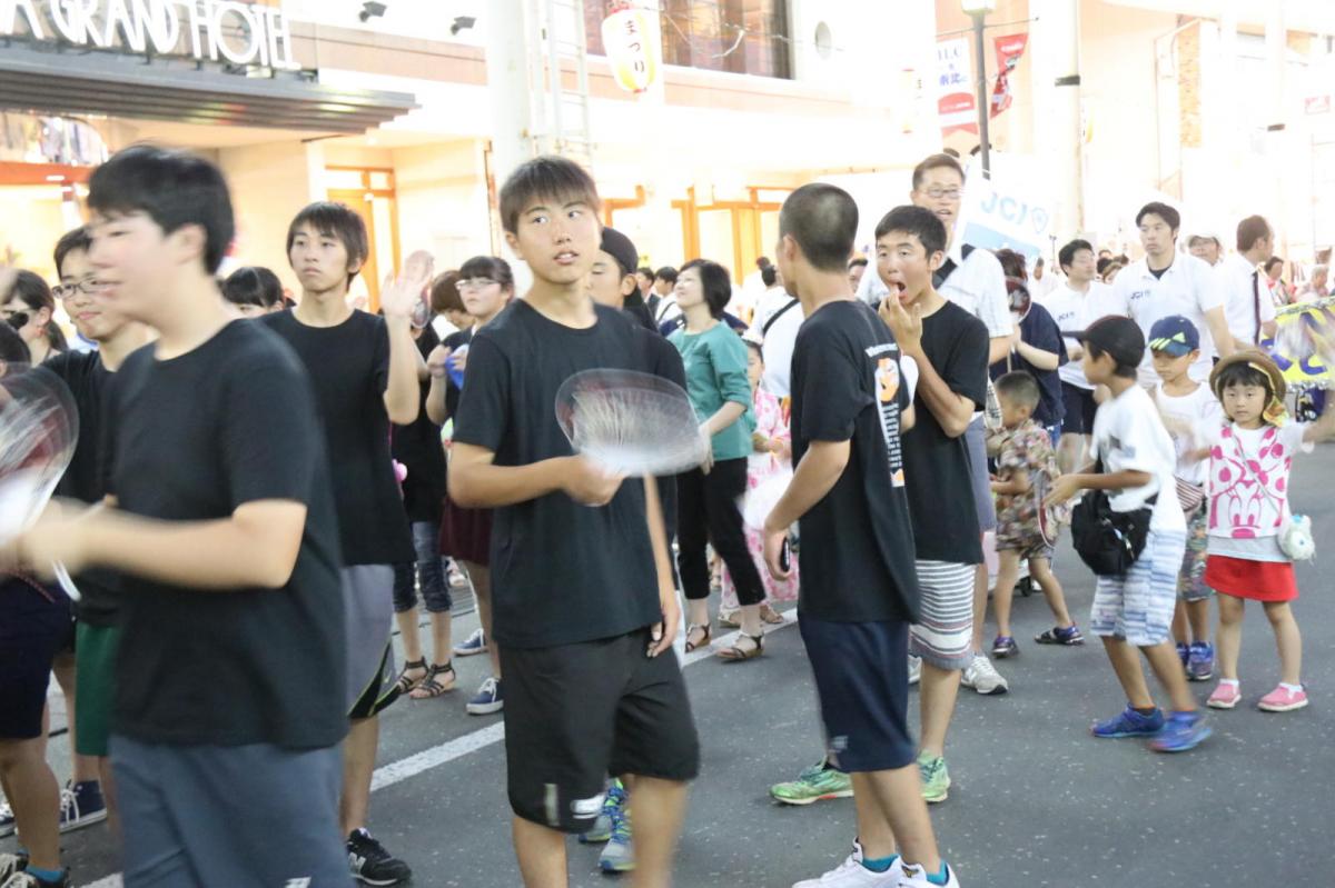 奥州水沢夏まつり2016 子供みこし・地方太鼓・干支和まつり・水沢ざっつぁかまつり 2016/08/06