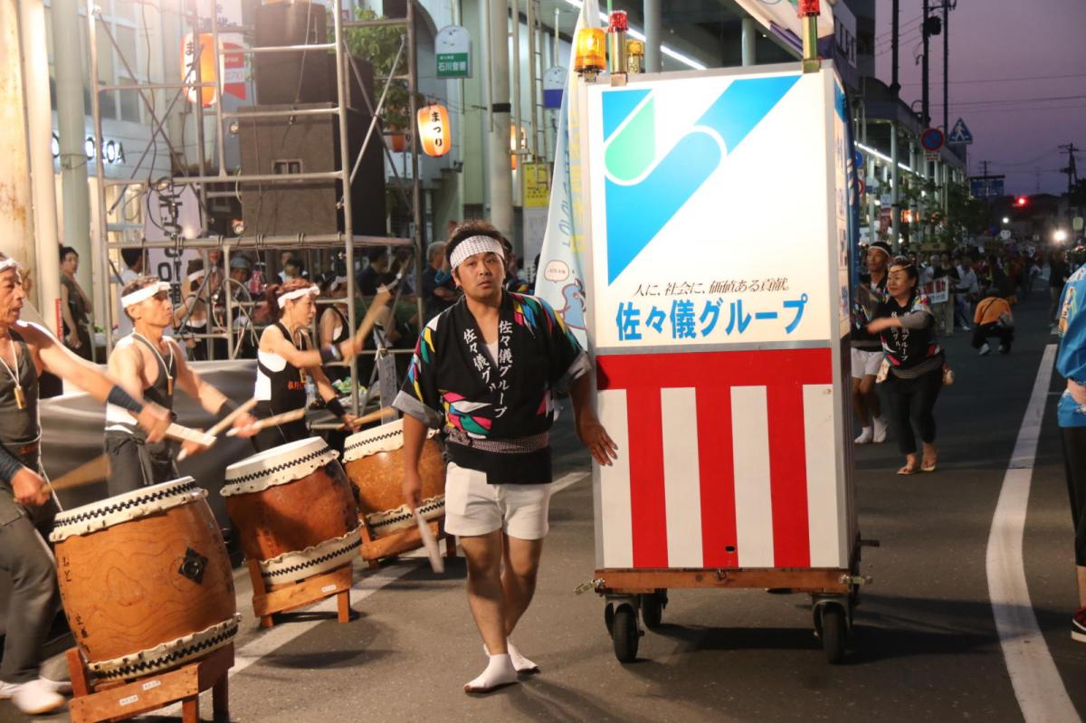 奥州水沢夏まつり2016 子供みこし・地方太鼓・干支和まつり・水沢ざっつぁかまつり 2016/08/06