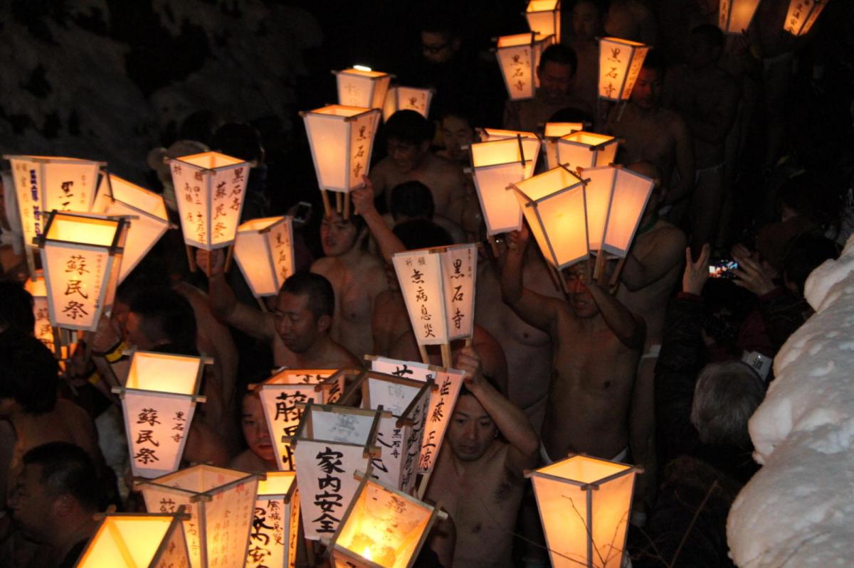 奥州・黒石寺「蘇民祭」(そみんさい)2017前編 2017/02/03