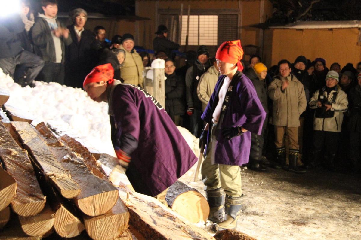奥州・黒石寺「蘇民祭」(そみんさい)2017前編 2017/02/03