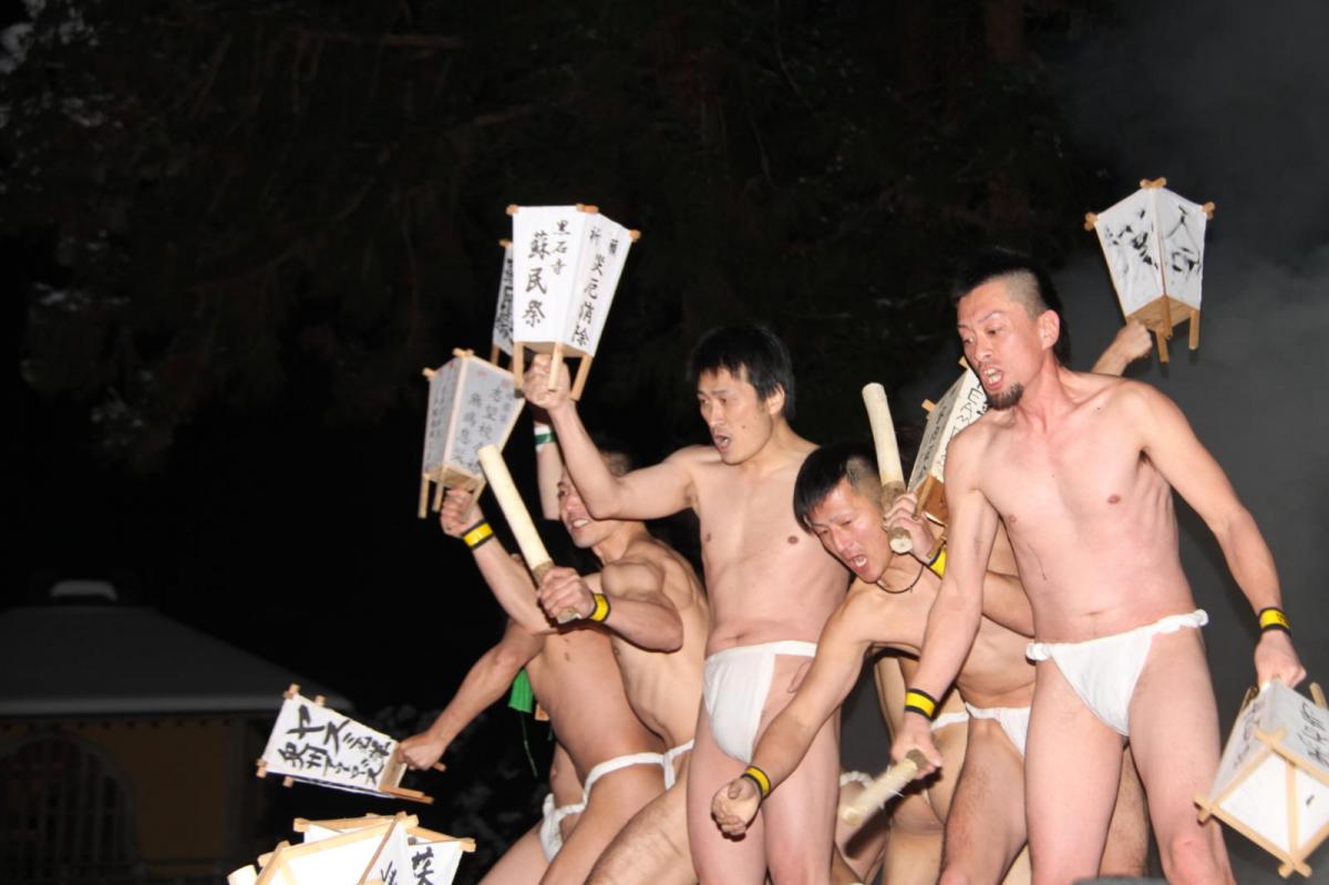 奥州・黒石寺「蘇民祭」(そみんさい)2017前編 2017/02/03