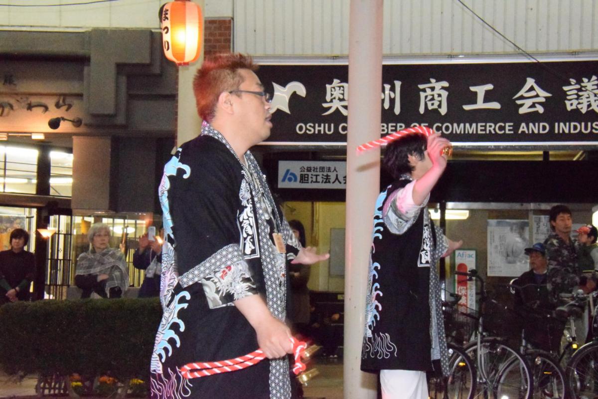 奥州市日高火防祭(前夜祭)2017パート1 2017/04/28