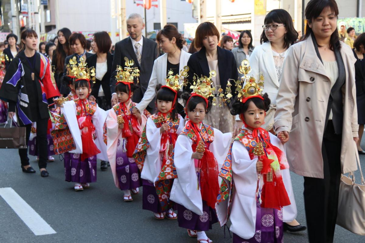 奥州市日高火防祭(前夜祭)2017パート2 2017/04/28