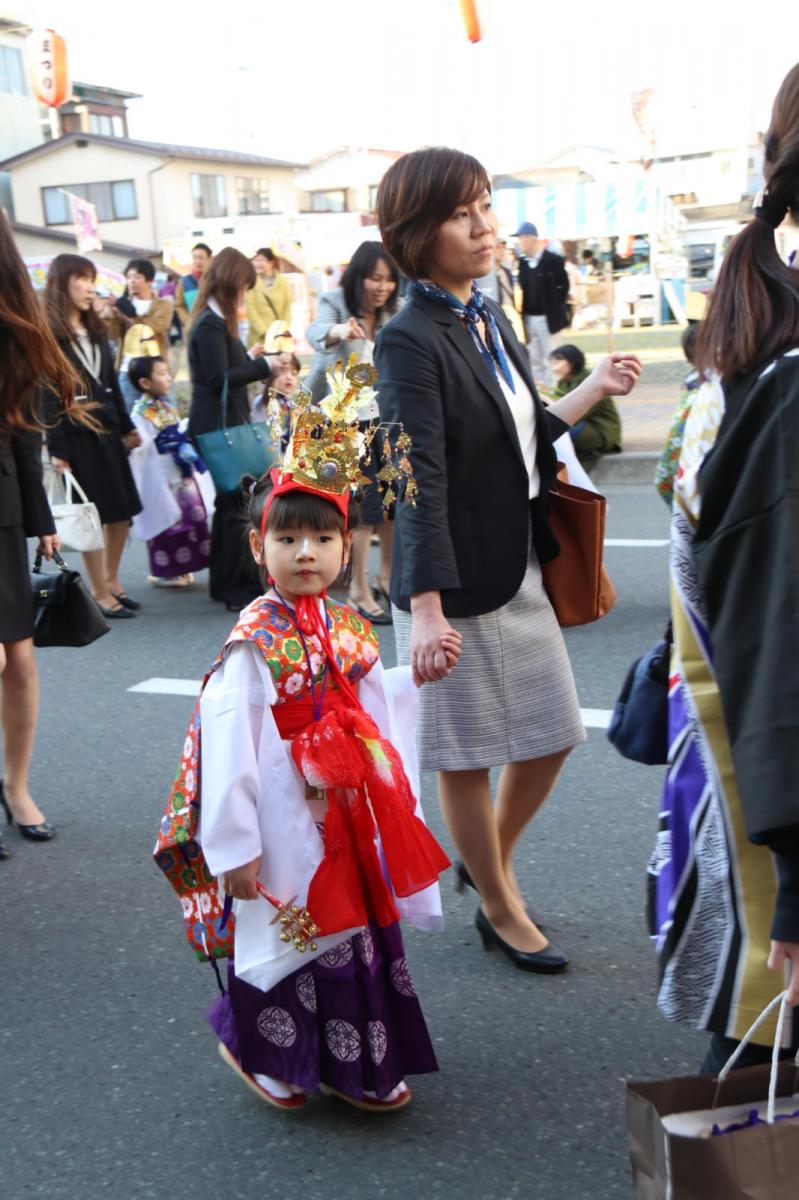 奥州市日高火防祭(前夜祭)2017パート2 2017/04/28