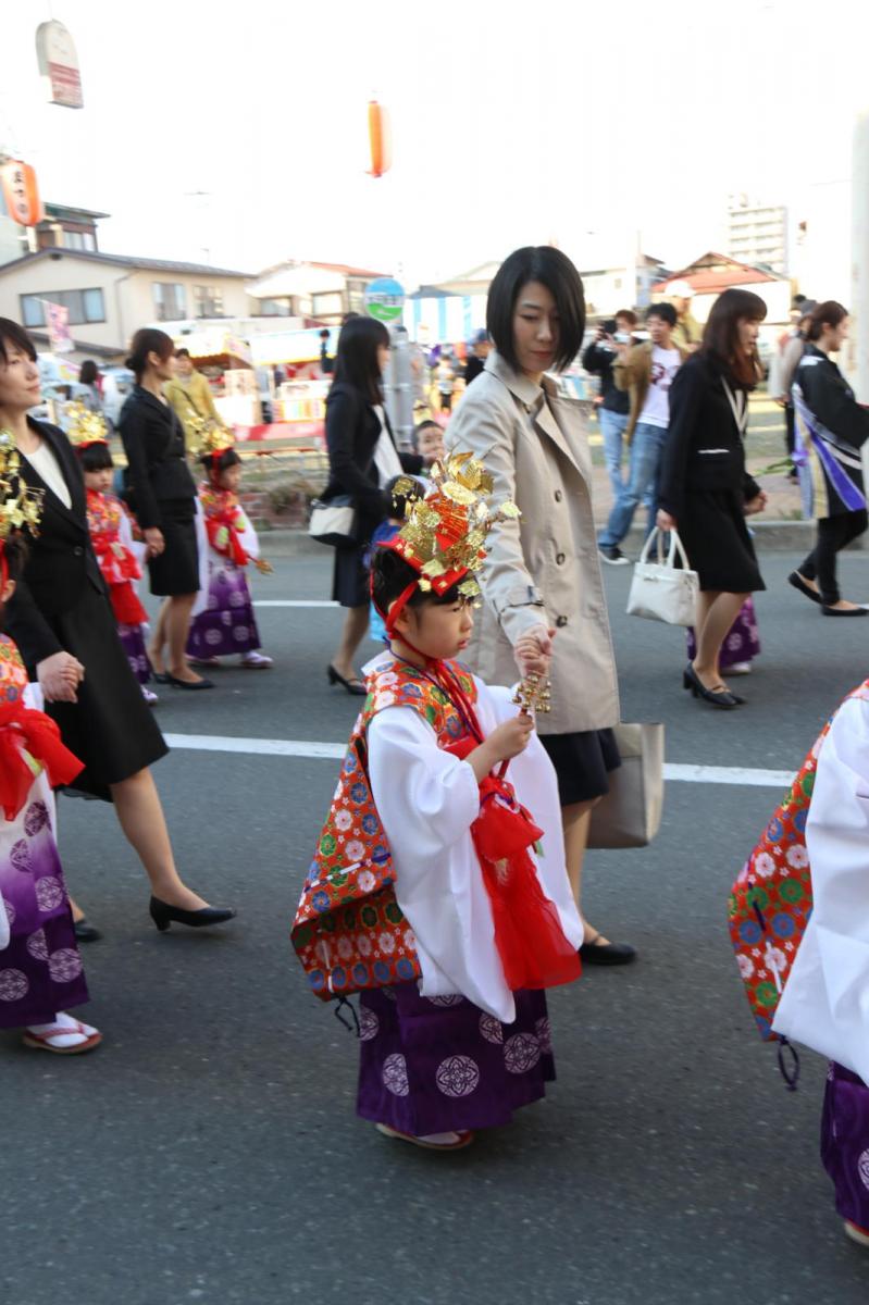 奥州市日高火防祭(前夜祭)2017パート2 2017/04/28