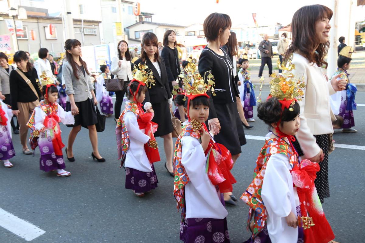 奥州市日高火防祭(前夜祭)2017パート2 2017/04/28