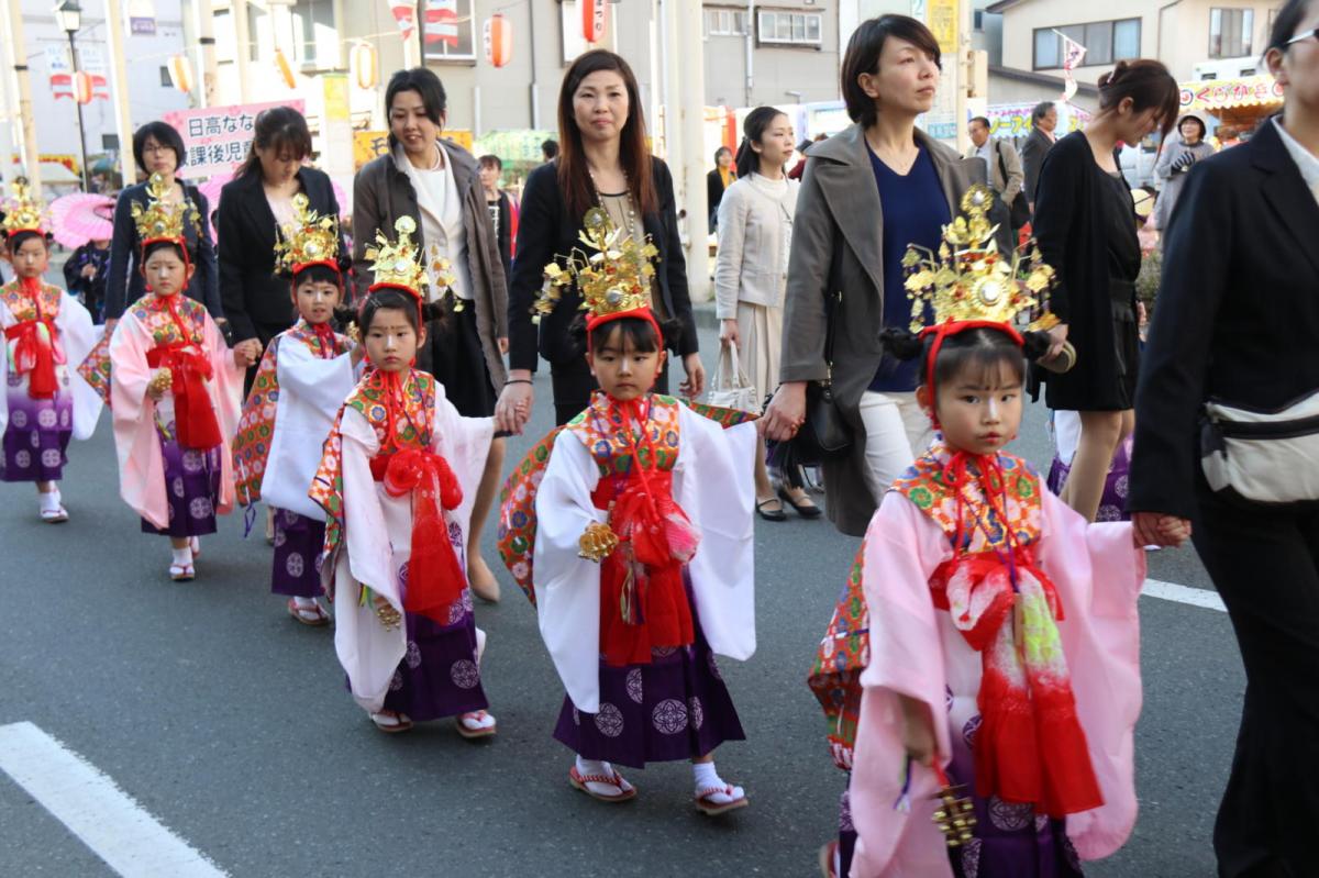 奥州市日高火防祭(前夜祭)2017パート2 2017/04/28