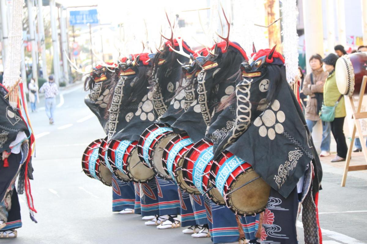 奥州市日高火防祭(前夜祭)2017パート2 2017/04/28