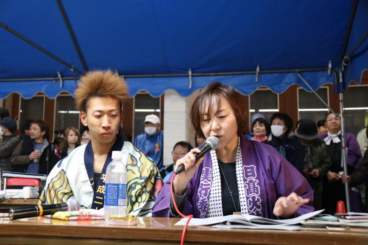 奥州市日高火防祭(前夜祭)2017パート2 2017/04/28