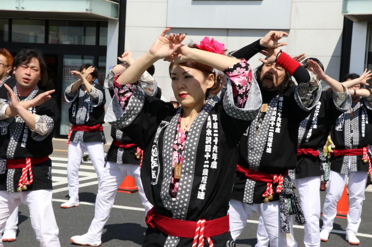 奥州市日高火防祭(前夜祭)2017パート3 2017/04/28
