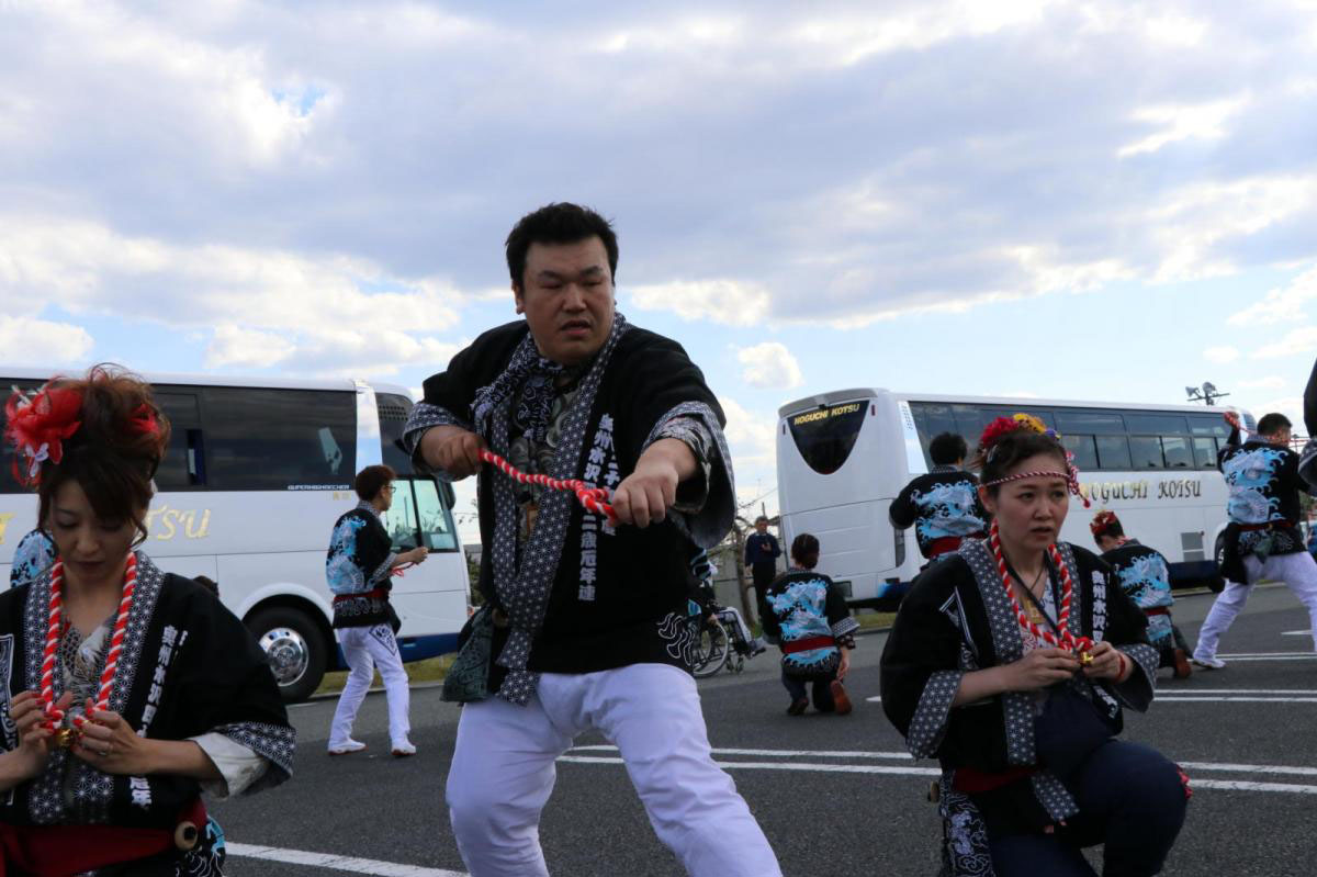 奥州市日高火防祭(前夜祭)2017パート3 2017/04/28