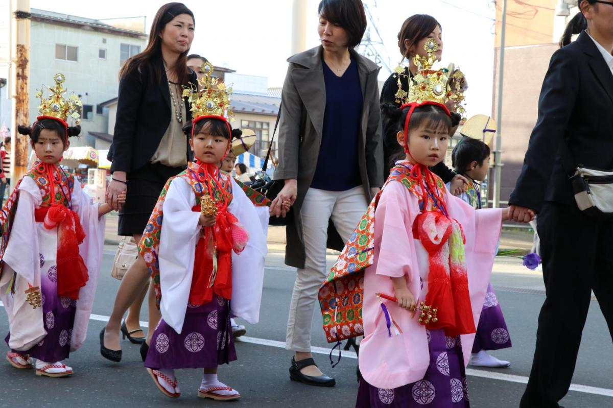 奥州市日高火防祭(前夜祭)2017パート3 2017/04/28