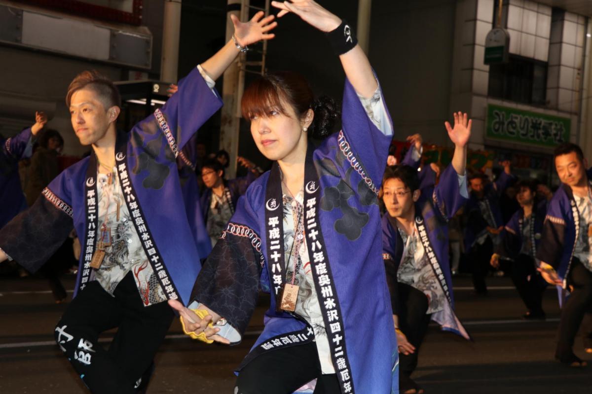 奥州市日高火防祭(前夜祭)2017パート3 2017/04/28