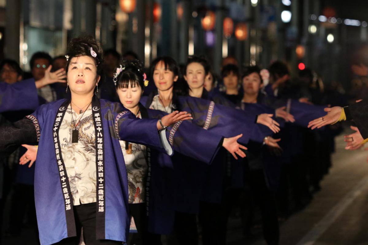 奥州市日高火防祭(前夜祭)2017パート3 2017/04/28