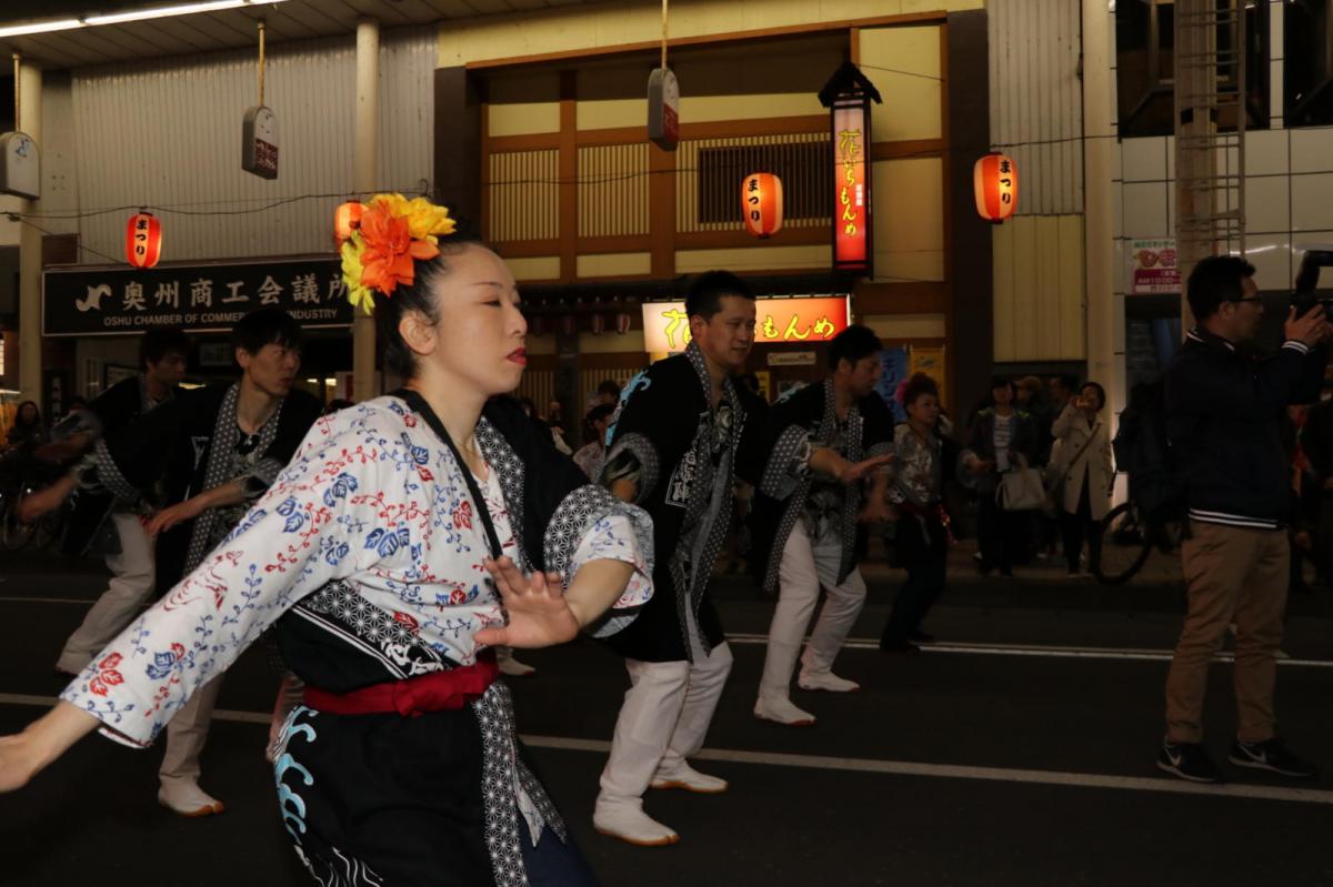奥州市日高火防祭(前夜祭)2017パート3 2017/04/28