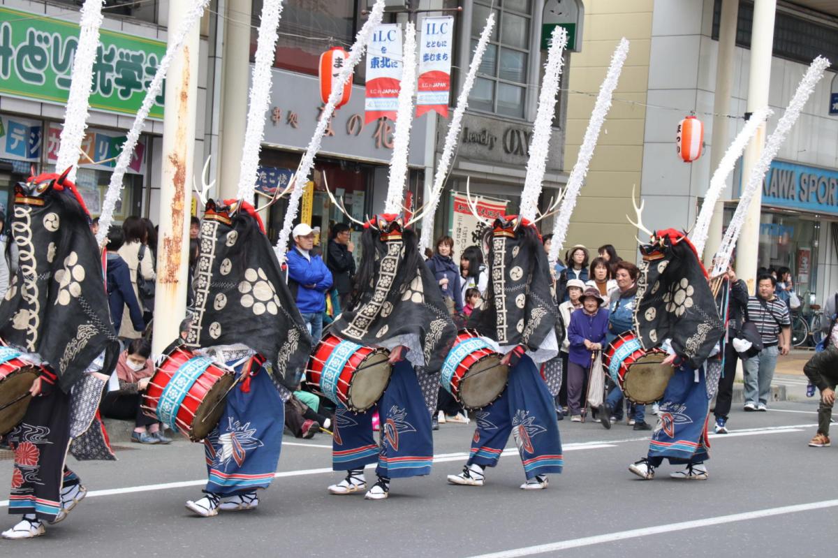 奥州市日高火防祭(本祭)2017パート3 2017/04/29