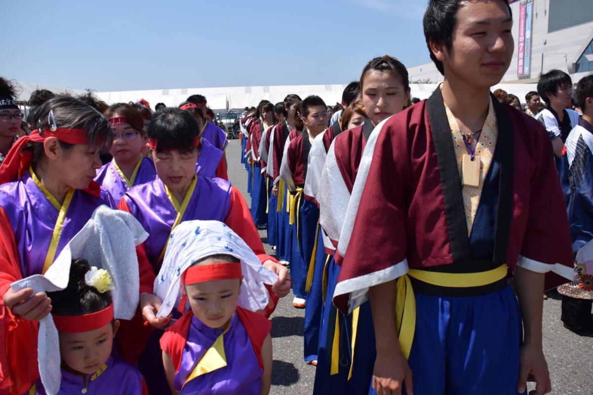 奥州前沢よさこいFesta13その1（奥州前沢よさこいフェスタ2017) 2017/07/09