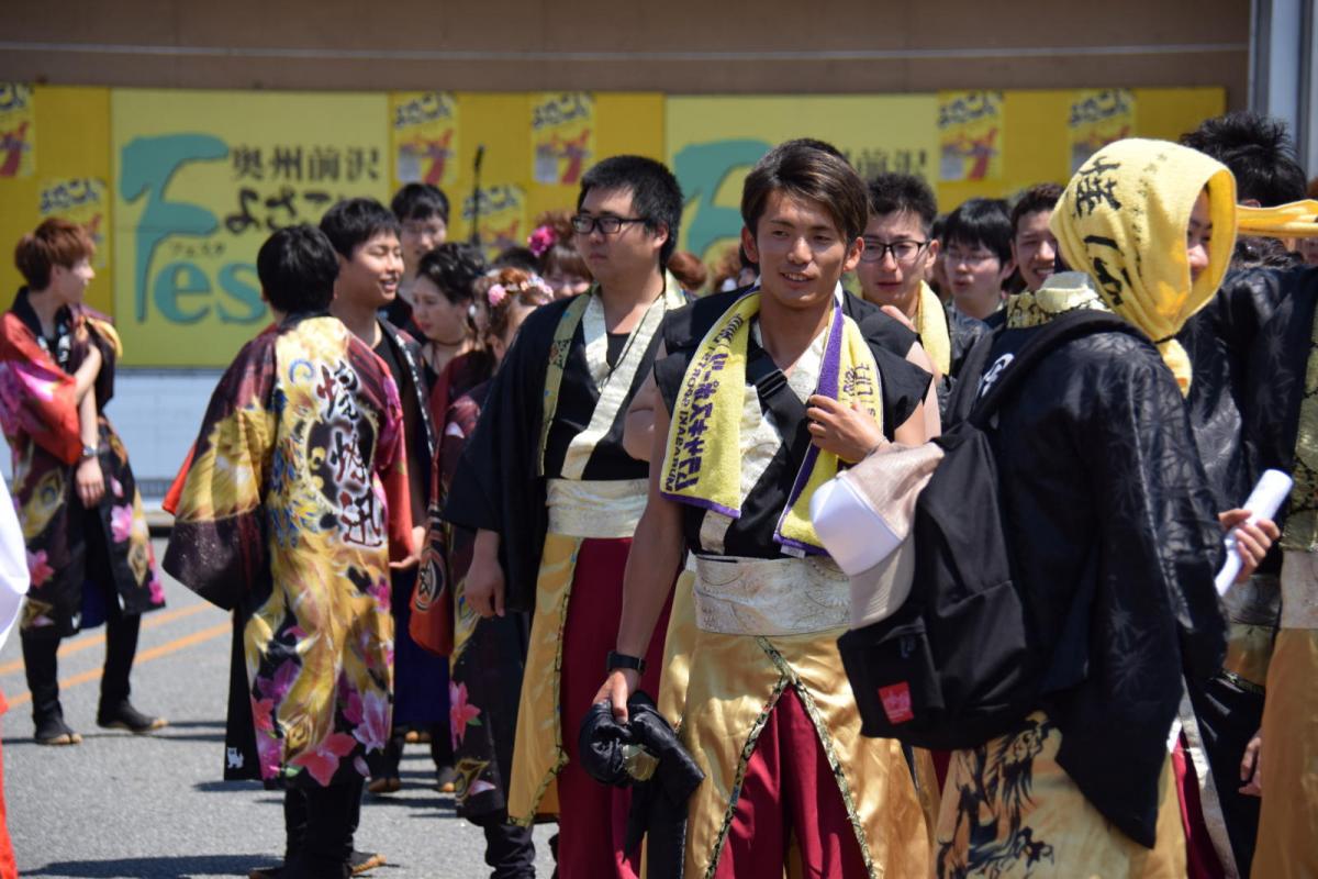 奥州前沢よさこいFesta13その1（奥州前沢よさこいフェスタ2017) 2017/07/09