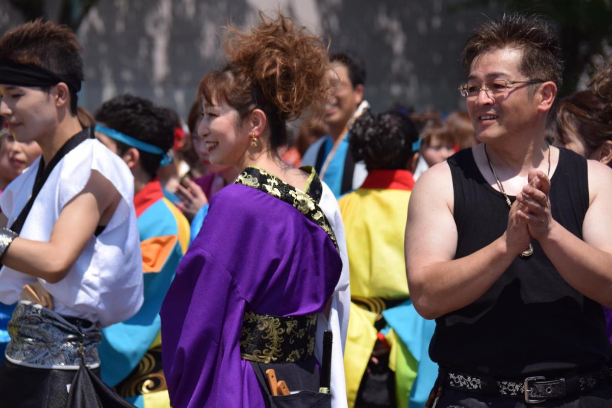 奥州前沢よさこいFesta13その1（奥州前沢よさこいフェスタ2017) 2017/07/09