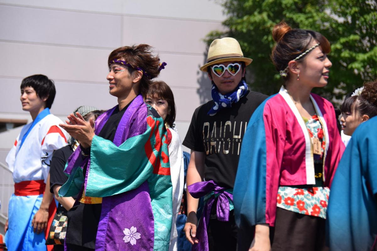 奥州前沢よさこいFesta13その1（奥州前沢よさこいフェスタ2017) 2017/07/09