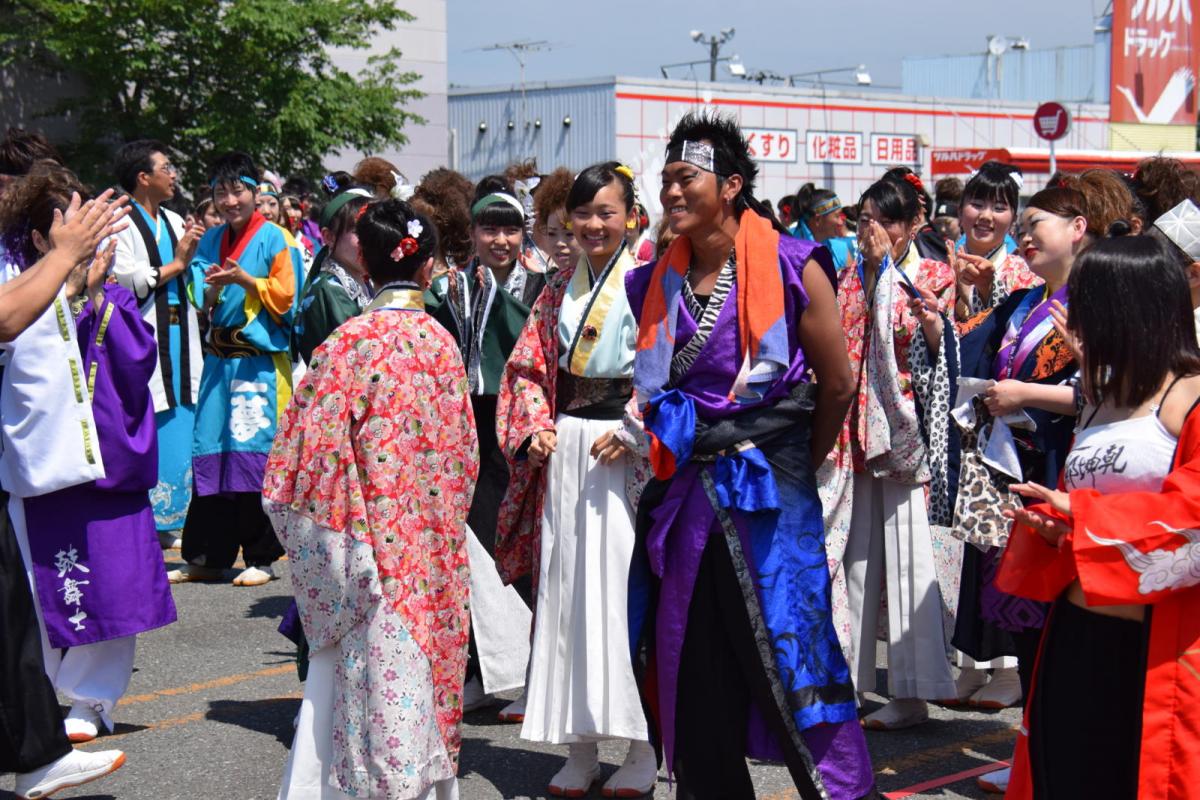 奥州前沢よさこいFesta13その1（奥州前沢よさこいフェスタ2017) 2017/07/09