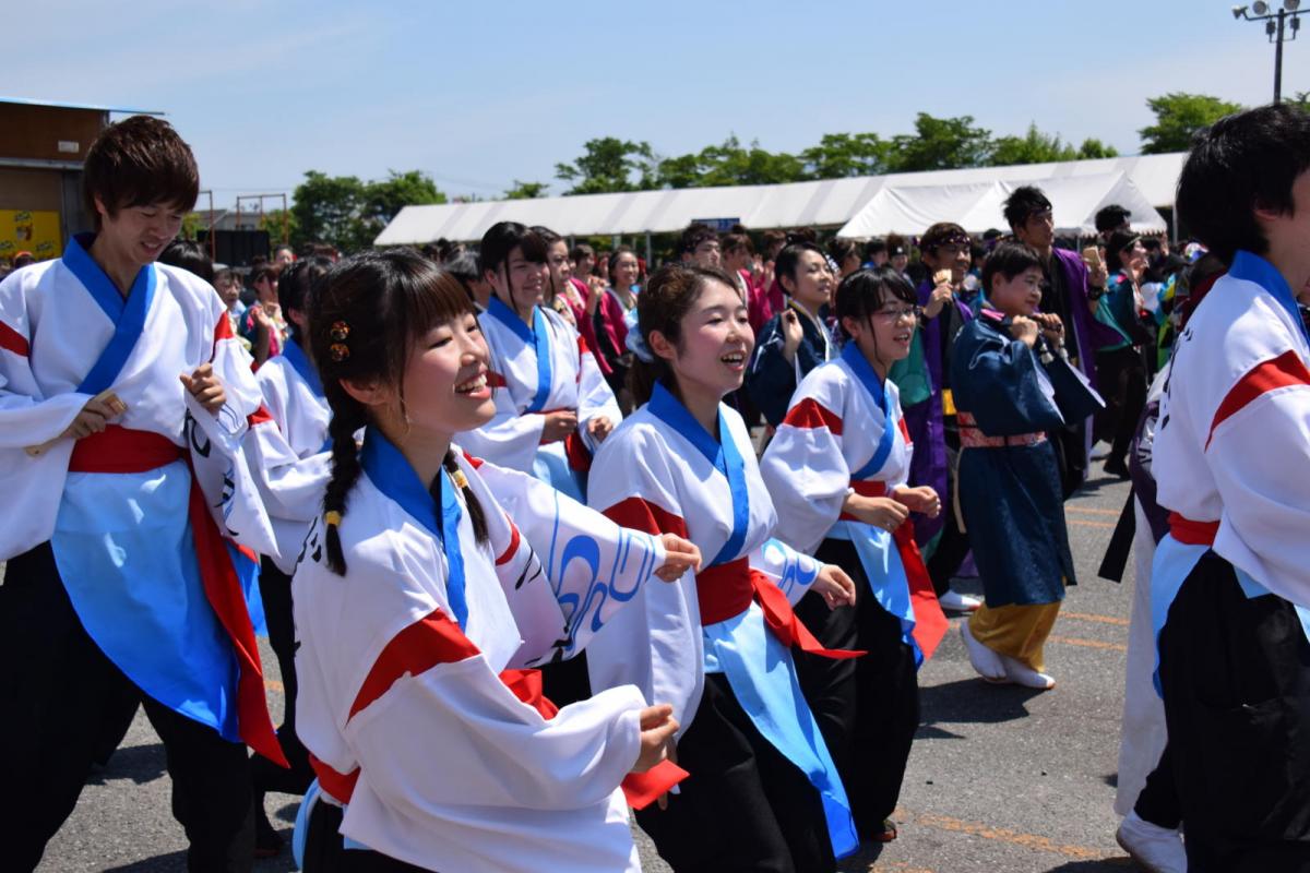 奥州前沢よさこいFesta13その1（奥州前沢よさこいフェスタ2017) 2017/07/09