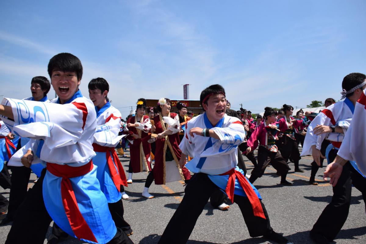 奥州前沢よさこいFesta13その1（奥州前沢よさこいフェスタ2017) 2017/07/09