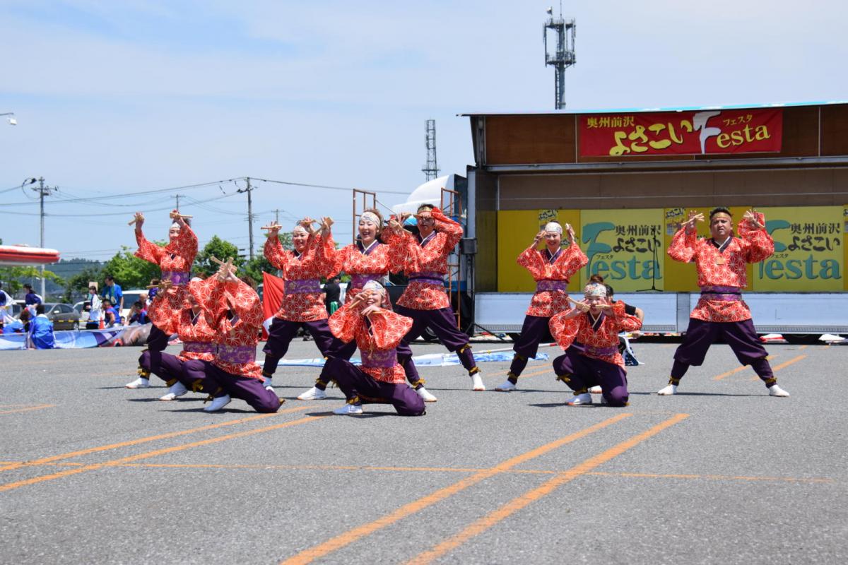 奥州前沢よさこいFesta13その1（奥州前沢よさこいフェスタ2017) 2017/07/09