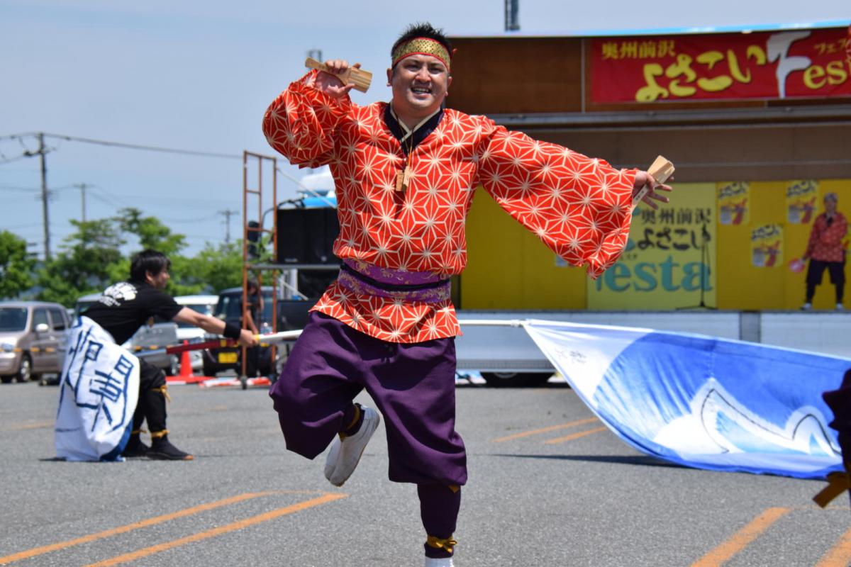 奥州前沢よさこいFesta13その1（奥州前沢よさこいフェスタ2017) 2017/07/09